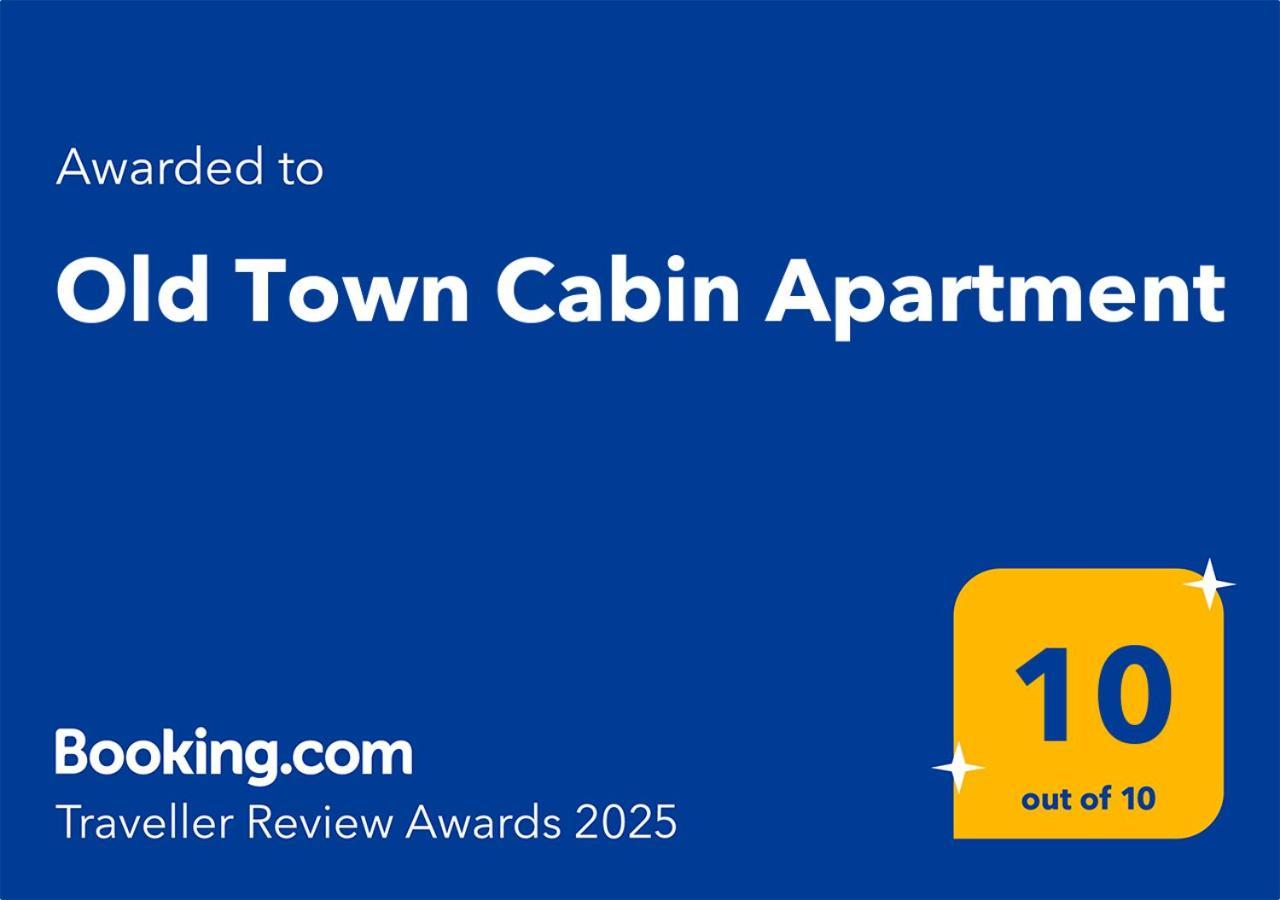 זאגרב Old Town Cabin Apartment מראה חיצוני תמונה